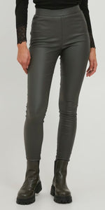 b young KIKO Coated Leggings in Rosin - TheSecretCloset.Boutique