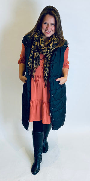b. young Joella Dress in Terracotta - TheSecretCloset.Boutique