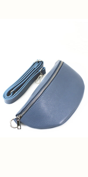 Leather Crossbody / Bumbag (various colours) - TheSecretCloset.Boutique