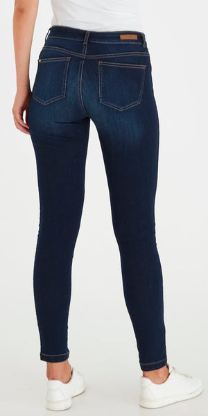 b young LOLA LUNI Skinny Fit Jeans in Ink - TheSecretCloset.Boutique