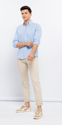 Classic Oxford Shirt in Light Blue - TheSecretCloset.Boutique