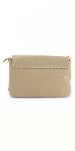 Leather Fold Over Crossbody Bag - TheSecretCloset.Boutique