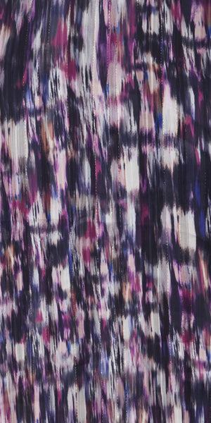 PULZ SARIAH Blouse in Purple Printed - TheSecretCloset.Boutique