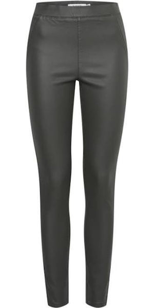 b young KIKO Coated Leggings in Rosin - TheSecretCloset.Boutique