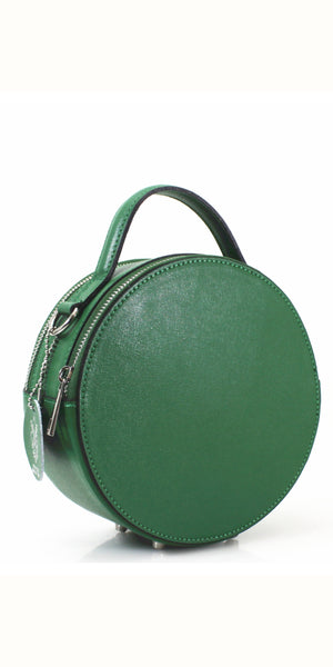 Leather Circle Bag - TheSecretCloset.Boutique