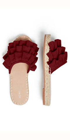 ICHI FRANNIE Sandal in Chocolate Truffle