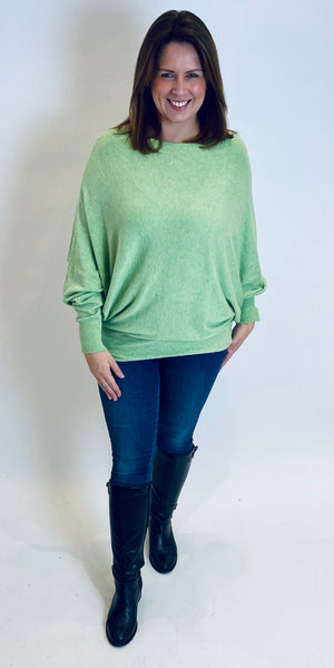 Elegant Batwing Fine Knit - TheSecretCloset.Boutique