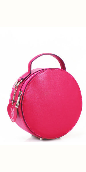 Leather Circle Bag - TheSecretCloset.Boutique