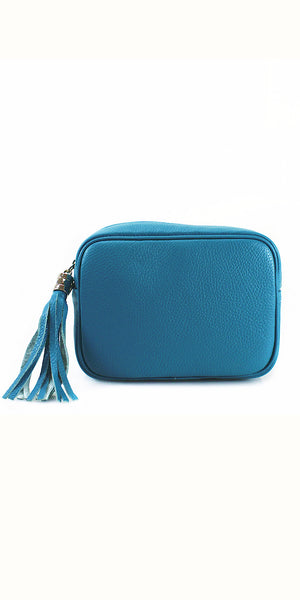 Leather Crossbody Camera Bag (various colours) - TheSecretCloset.Boutique