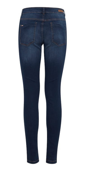 b young LOLA LUNI Skinny Fit Jeans in Ink - TheSecretCloset.Boutique