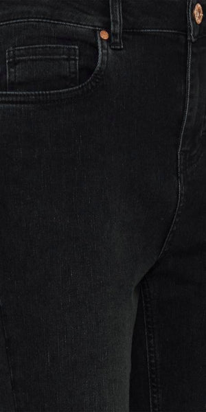 PULZ LIVA Super Skinny Jeans in Black - TheSecretCloset.Boutique